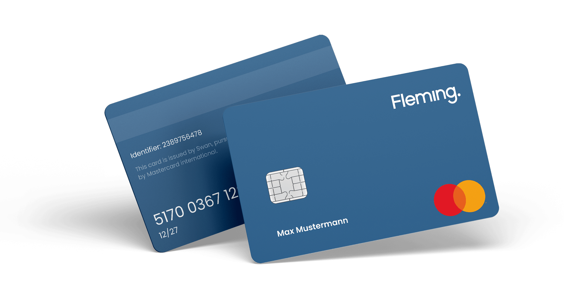 Fleming Kreditkarte blau